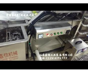  晉煤集團清洗風(fēng)干流水線(xiàn)