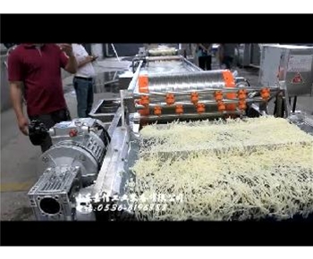 土豆去皮二級切洗脫水流水線(xiàn)