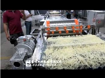 土豆去皮二級切洗脫水流水線(xiàn)