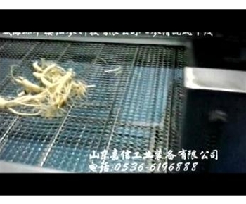  威海環(huán)翠樓人參清洗風(fēng)干線(xiàn)