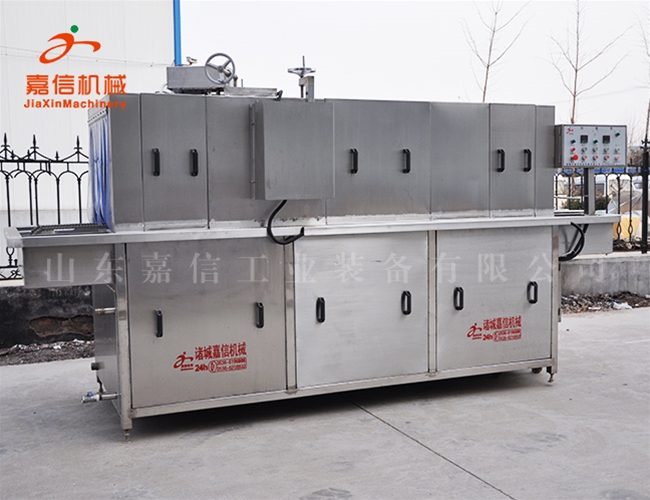 泡沫箱自動(dòng)清洗機 塑料托盤(pán)連續清洗機