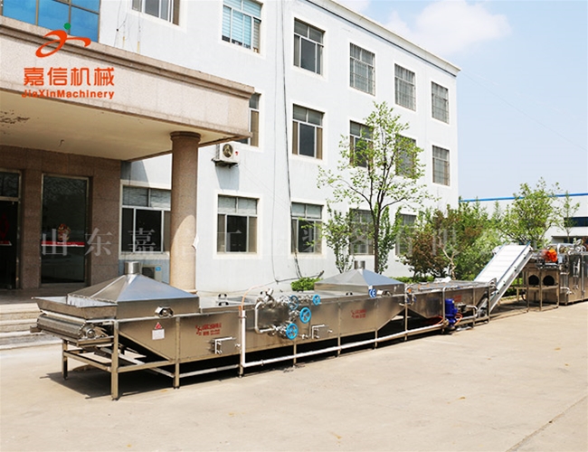 蔬菜(預煮)漂燙殺青流水線(xiàn)